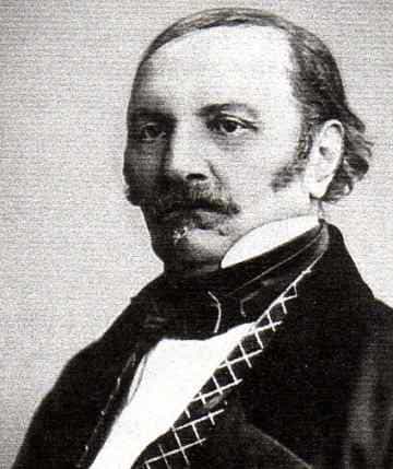 PORTRAIT Hippolyte Rivail (1804-1869), alias Allan Kardec