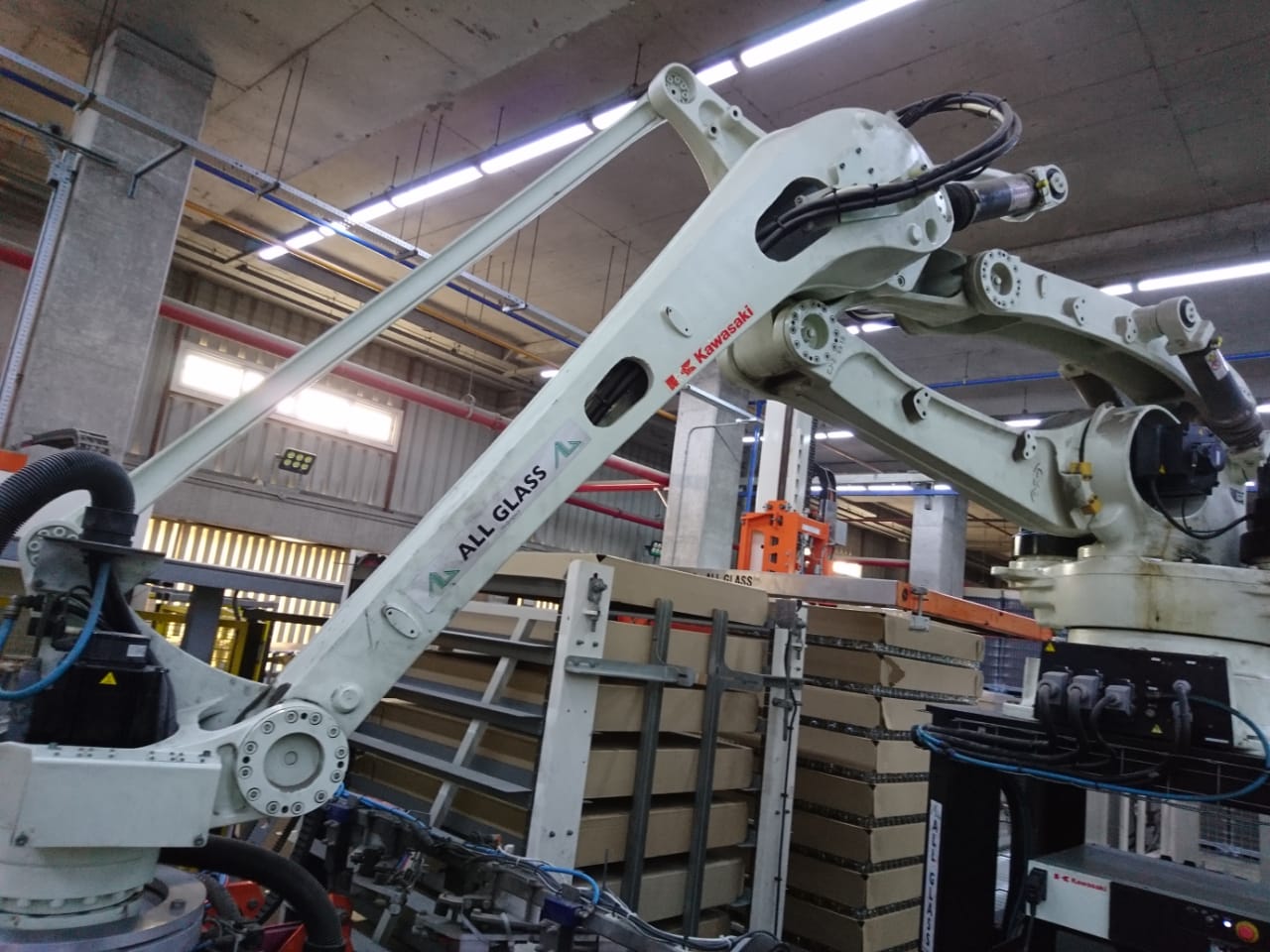 kawasaki palletizing robot