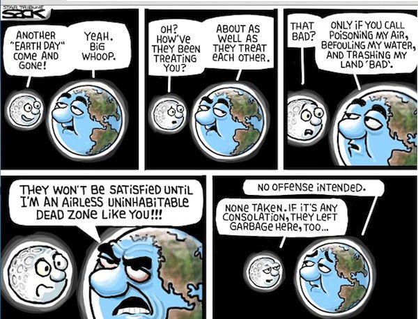 1.1.17 What if Planet Earth Could Talk To Us Cartoon ...