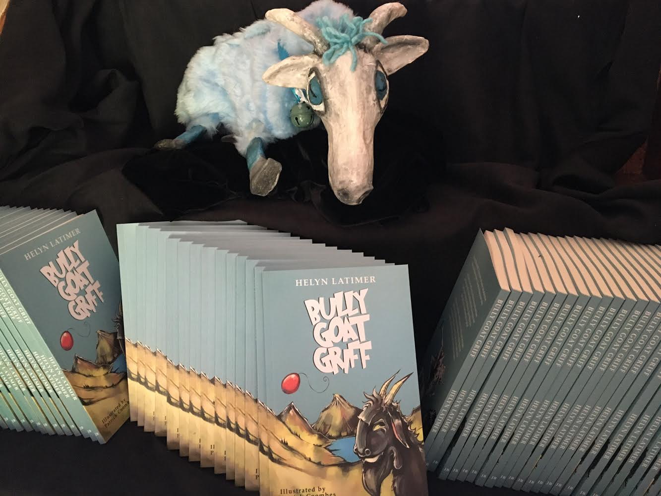 BULLY GOAT GRIFF! Author visit and Puppet Theatre Wales