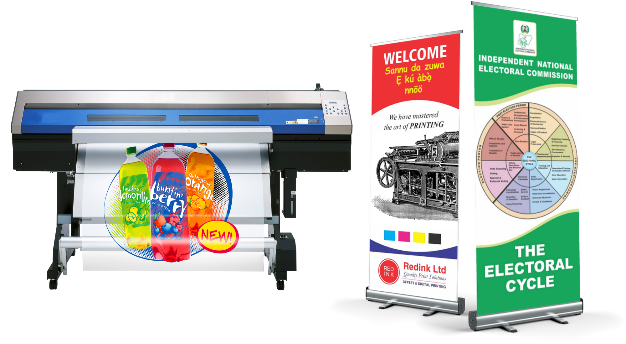 large format printing materials