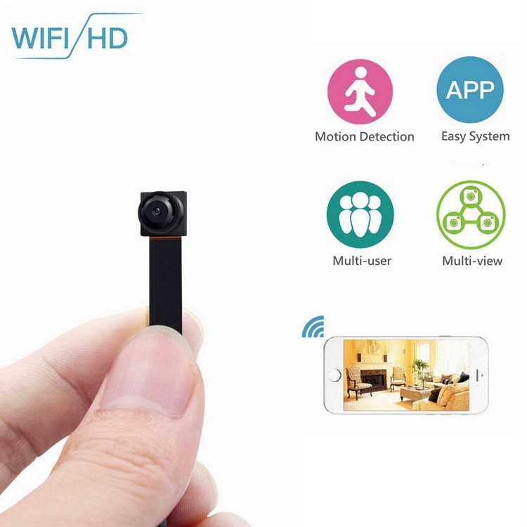 Mini Wireless WIFI Spy Hidden Camera - 1