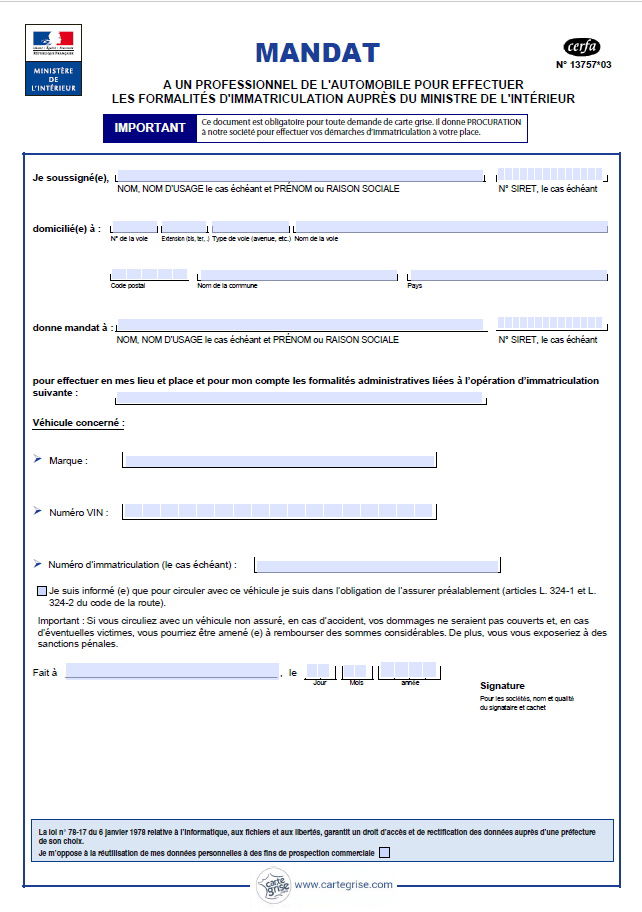 formulaire cession de créance assurance