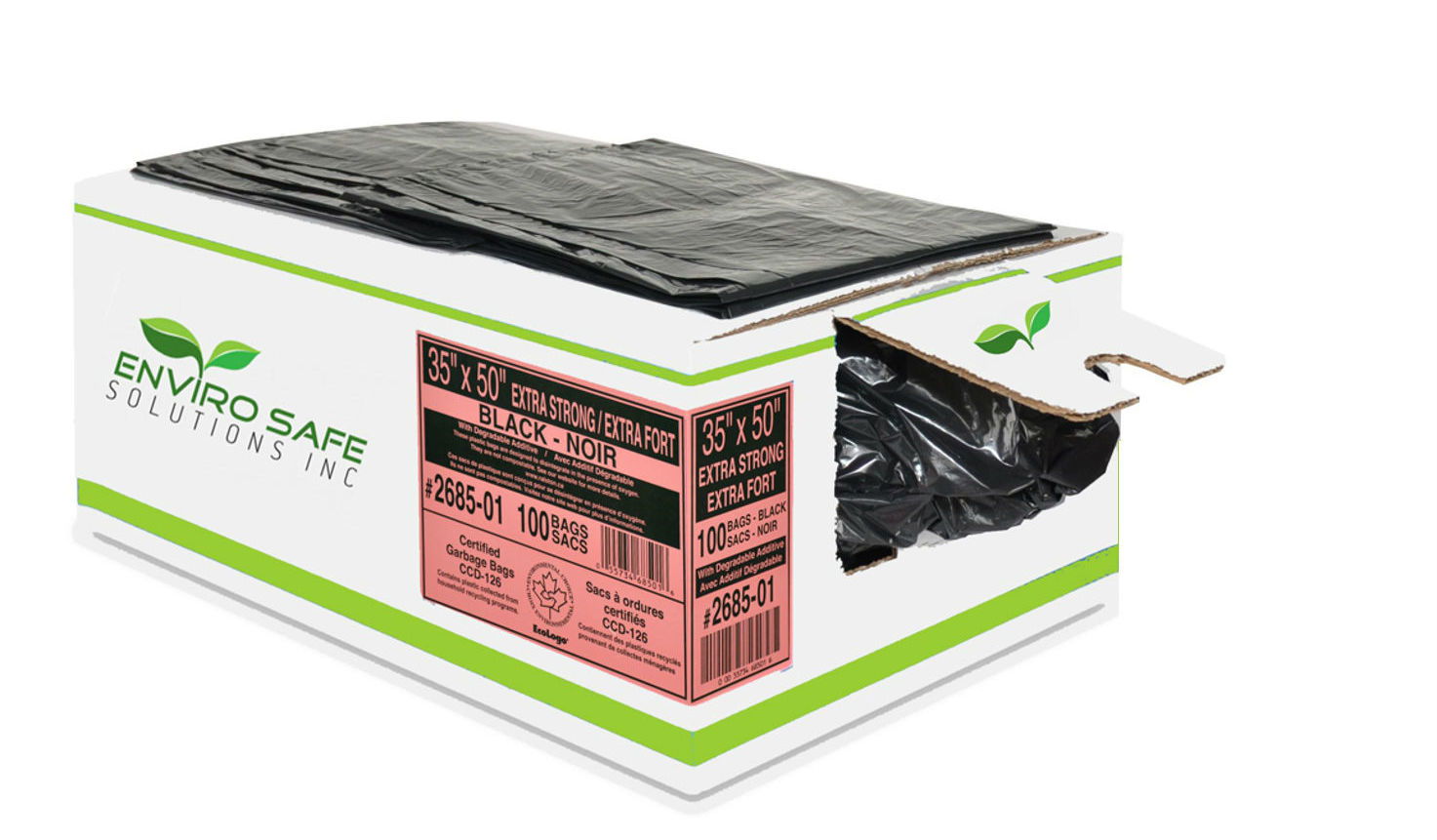 Clear Trash Can Liners Commercial Packaging Solutions Inc