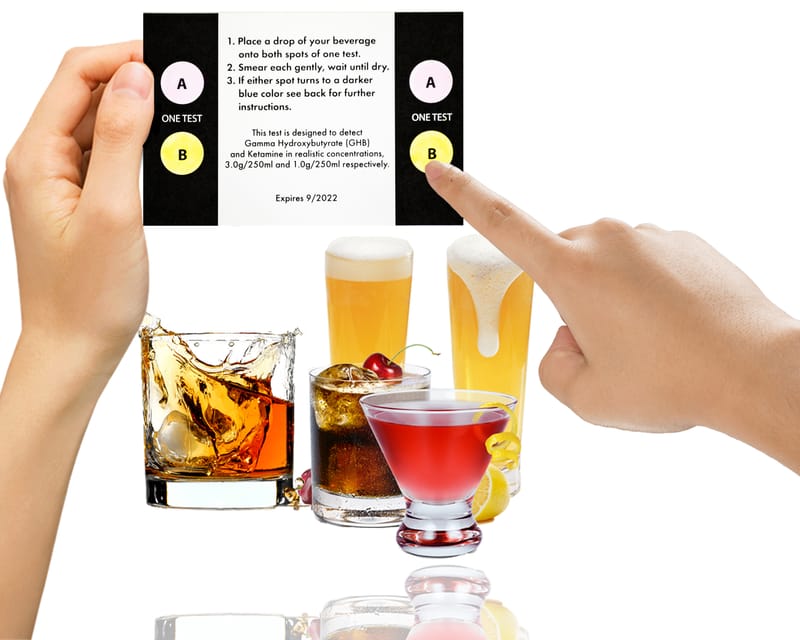 Test My Drink Kit (5 Strips / 10 Tests) Test My Drink