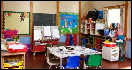 Stepping Stones of Sopley Pre school creative area Creative area