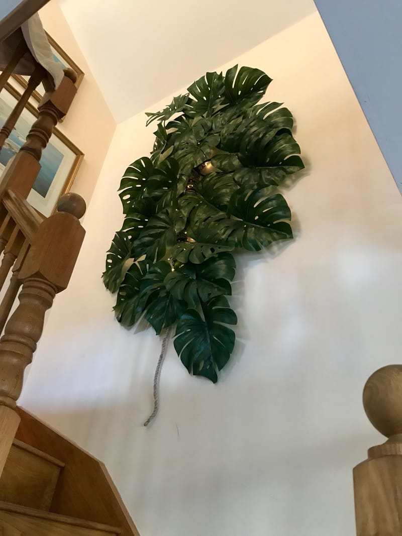 How to Create an IKEA Monstera Wall Display