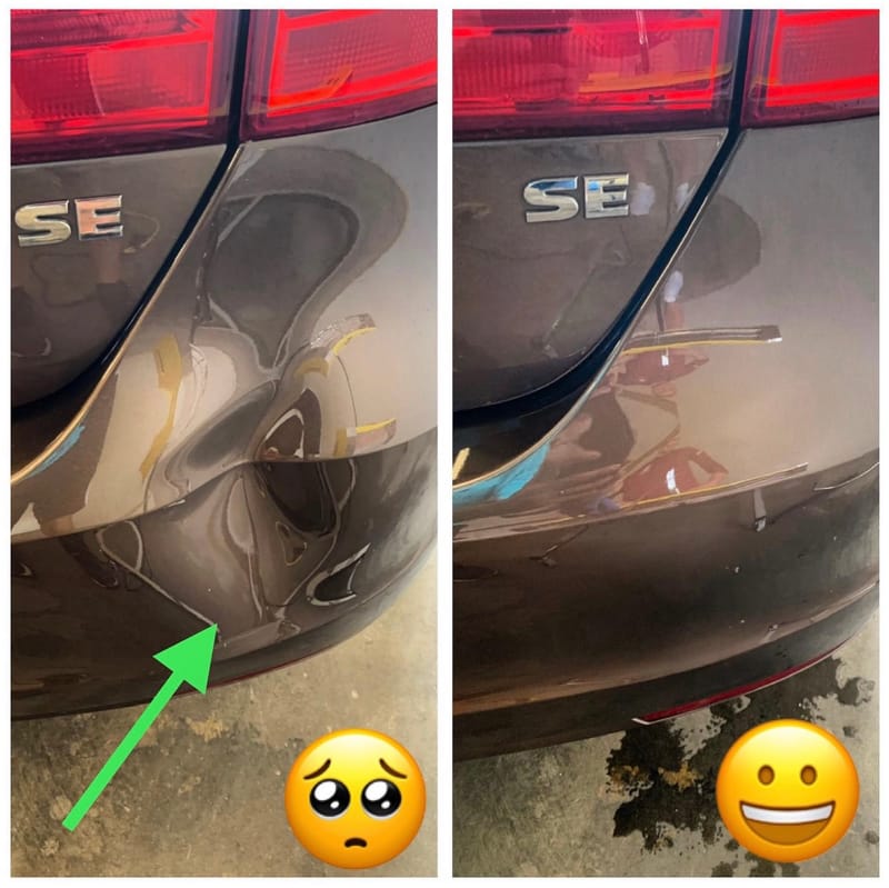 Plastic Bumper Dent Repair Drive In Dent Repair