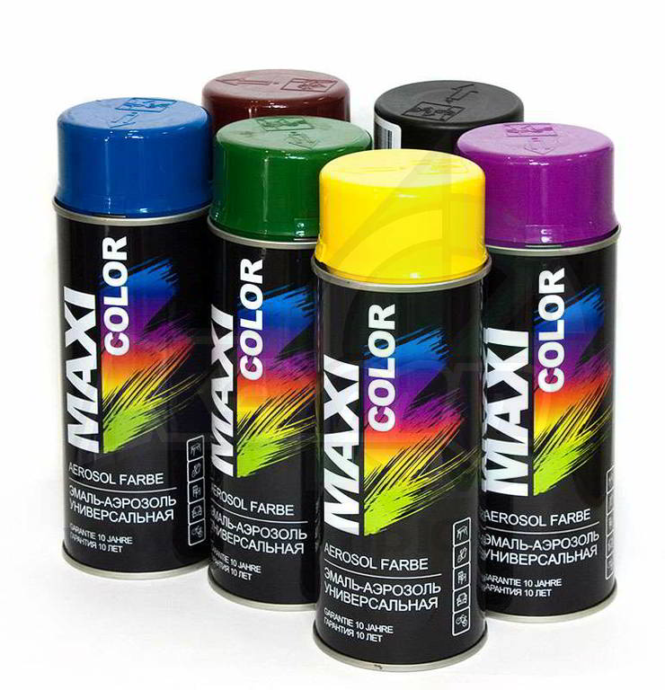 "Maxi color" эмаль-аэрозоль 400 мл