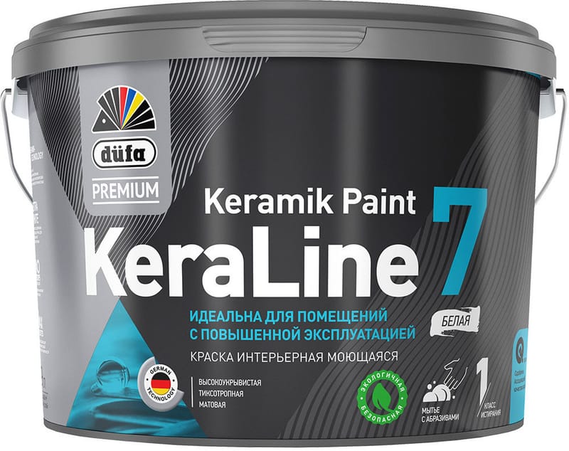 Краска düfa Premium KeraLine 7 0,9 л