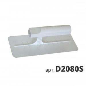 Кельма белая пластиковая прямоугольная Венеция D2080S