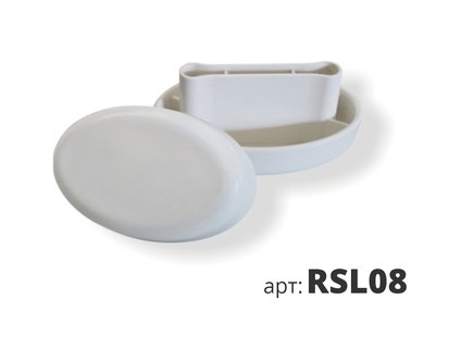 STMDECOR мини-кельма пластиковая овальная RSL08