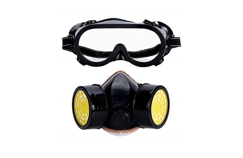 Dust Mask With Safety Goggles Budget QUALITY PAINTS