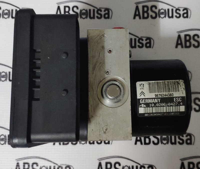Modulo ABS Peugeot 207, 9676244380, 10.09603927.3, 10.02060427.4