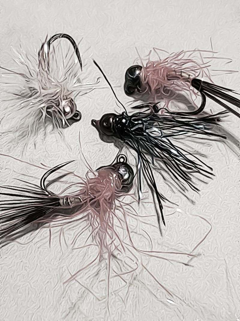 custom ice flies
