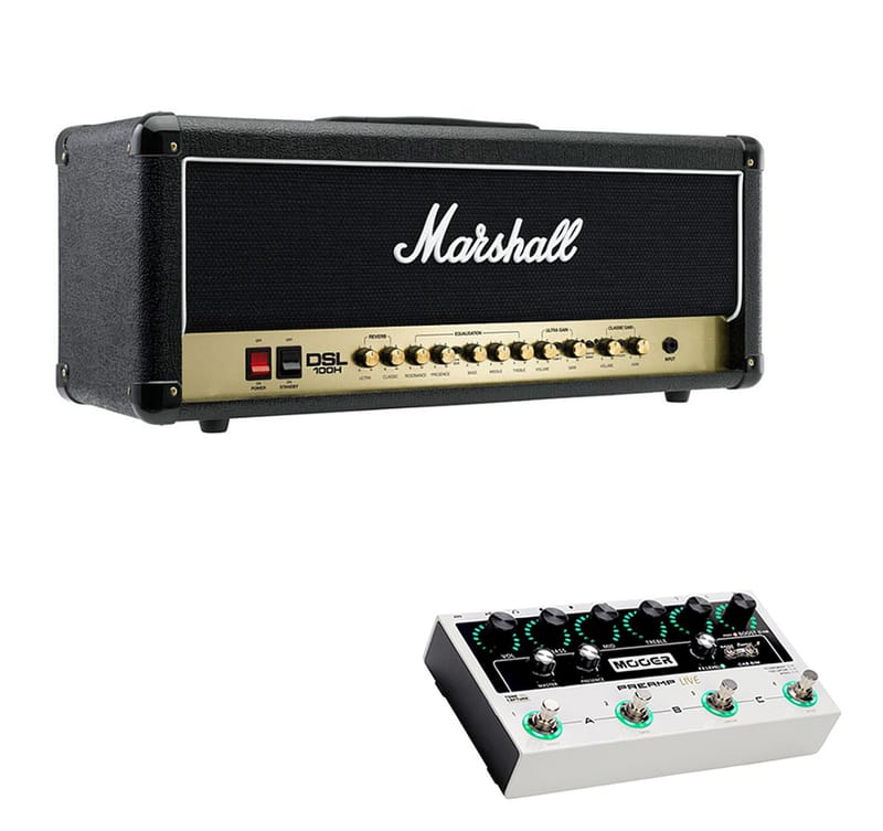 New Vintage Audio Mooer Preamp Live Marshall DSL 100H