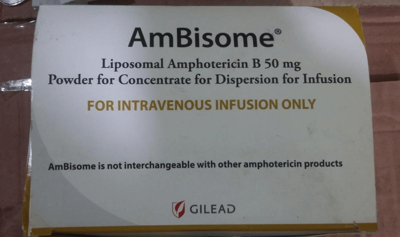 Ambisome Amphotericin B Liposome For Injection