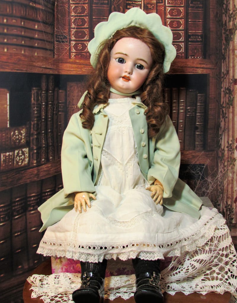 antique life size doll