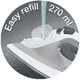 Facile da riempire 270 ml