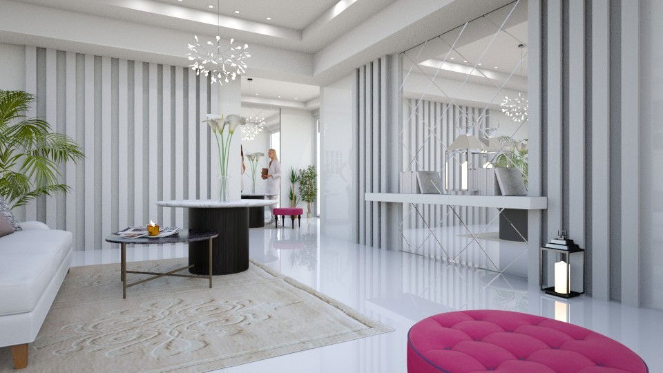 עיצוב פנים למרפאת יופי