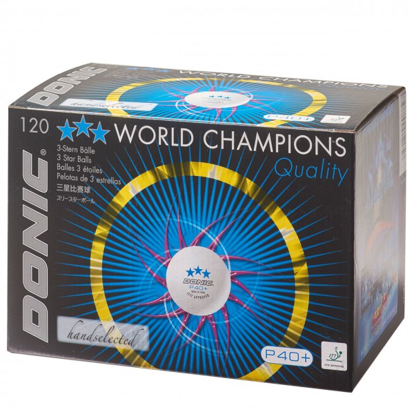 Balles De Ping-Pong GEWO *** 40+ - Lot De 12, Pour Entraînement, Intérieur/Extérieur