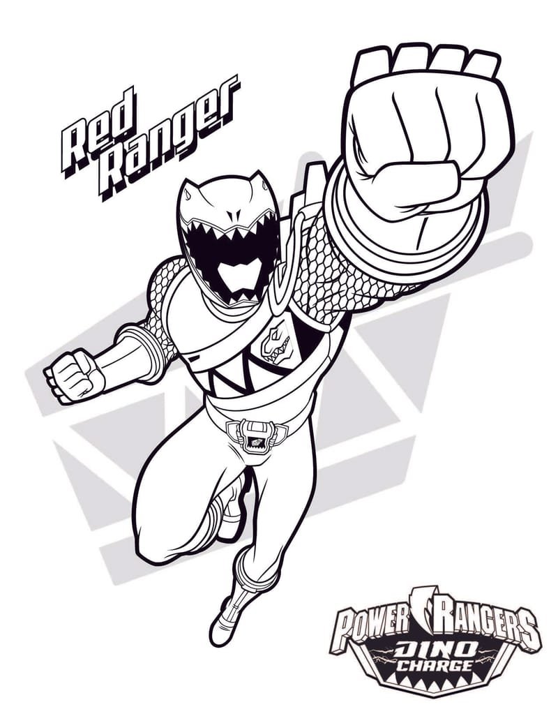 coloring pages  power rangers reunification