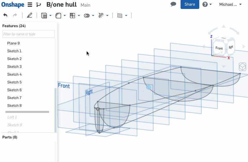 עיצוב ומידול בתלת מימד - onshape