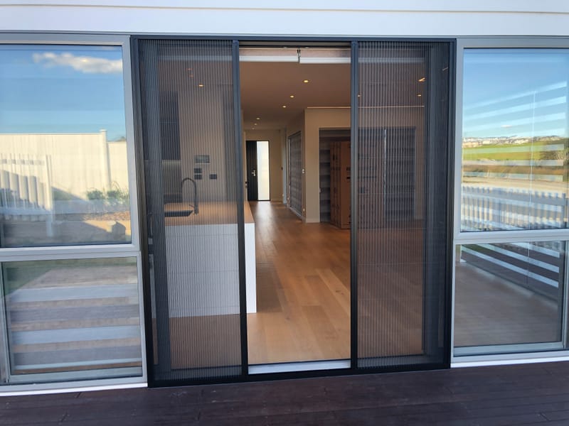 Fold Type Premium Quality Fly Screens - Double Slide/Half-Open