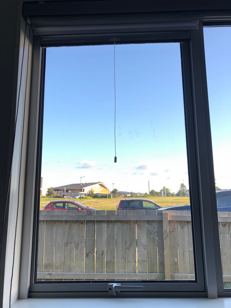 Roll Type High Quality Window Fly Screens - Open