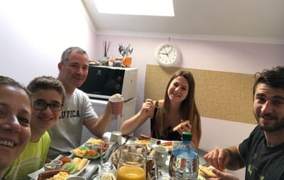 אוכל וילדים בחו"ל