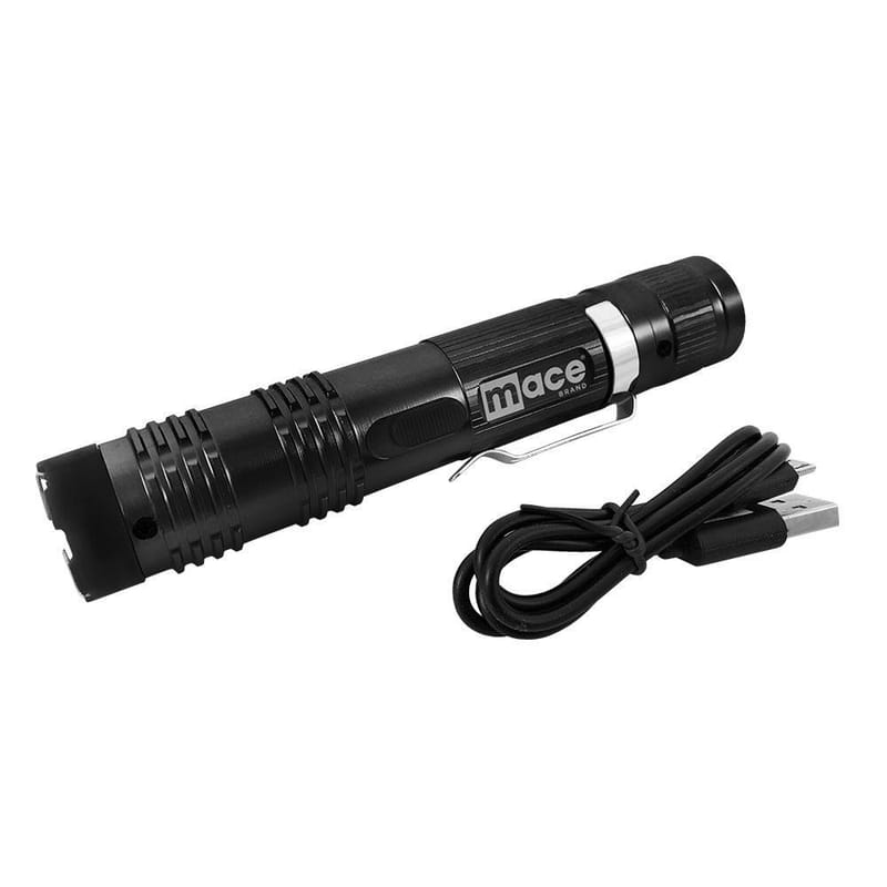 SABRE Stun Gun with LED Flashlight, Powerful Pain Inducing 1.820 µC