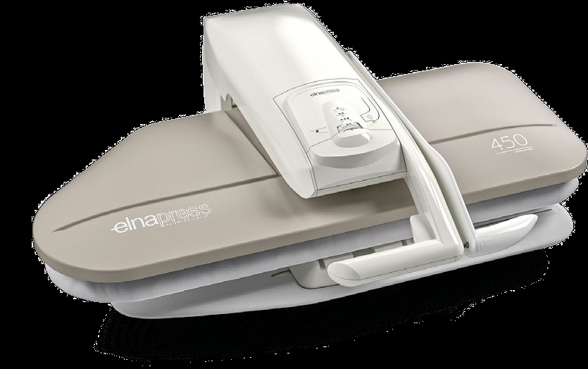 The Elna EP450 ironing press has just arrived