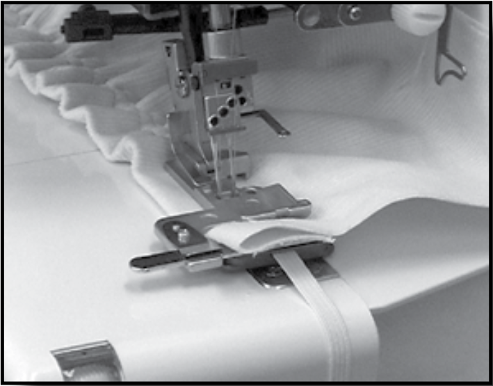 Elastic Gathering foot (C) for Janome 1200d and elna 845 The Sewing