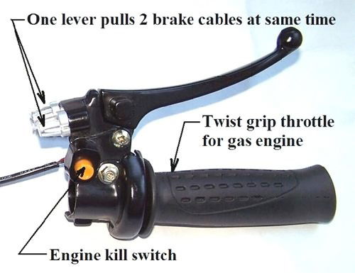 dual pull brake lever