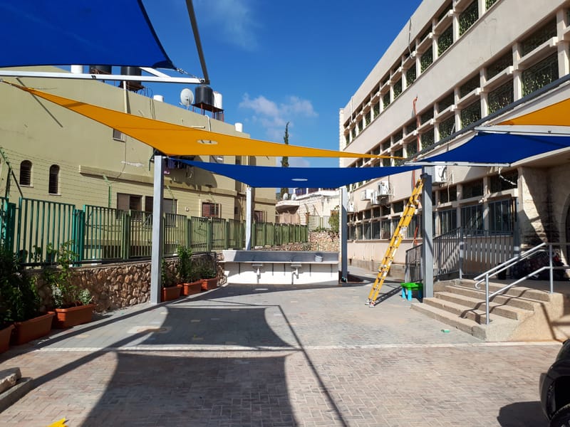 מפרשי הצללה -ביהס טורעאן