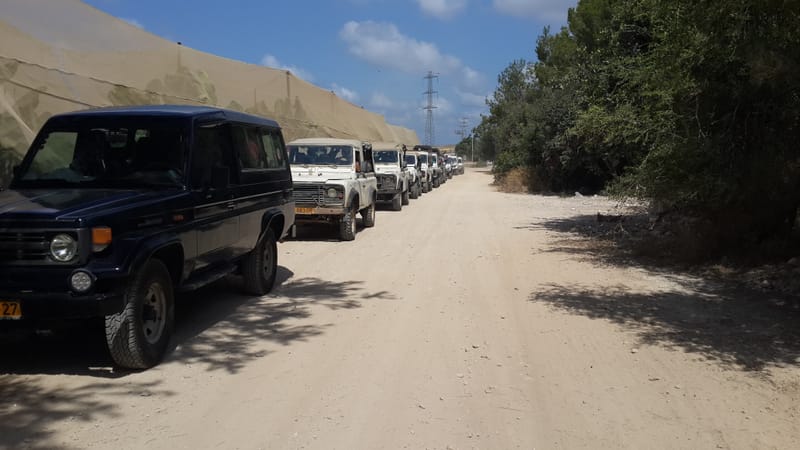 טיול ג'יפים בגליל המערבי נחל כזיב פארק גורן