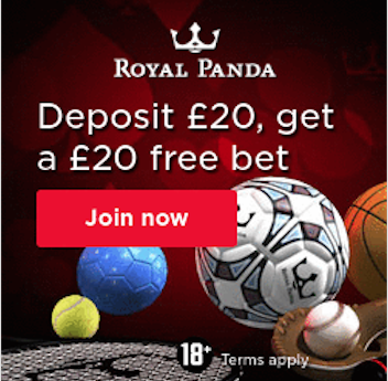 Royal Panda 20 Free Bet